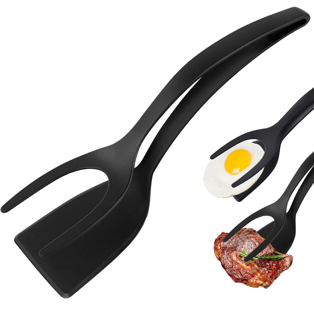 Home Cooking In French - 2 in 1 Kavrama Çevirme Spatula