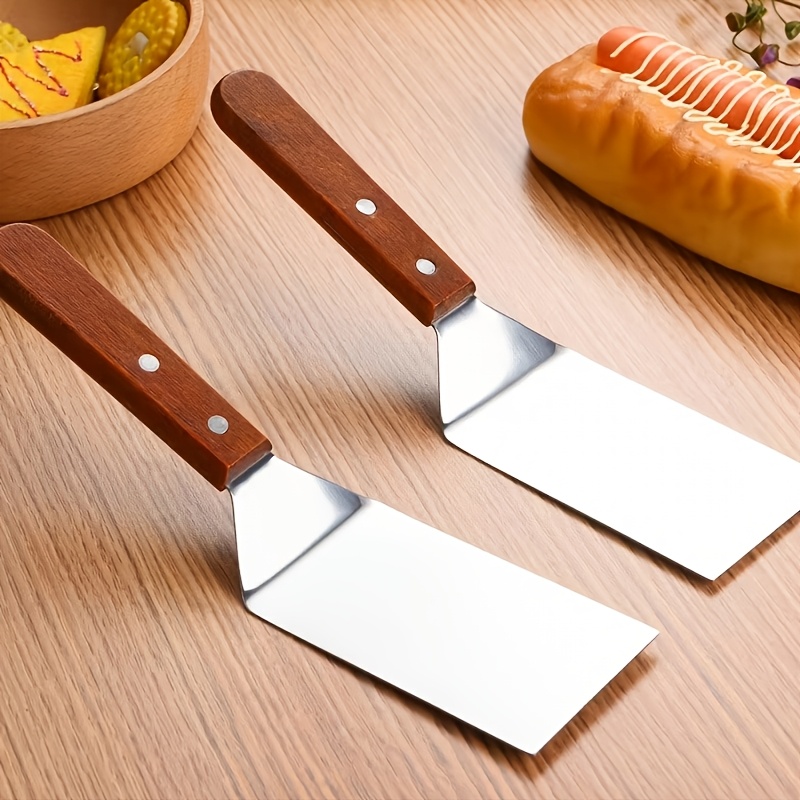 Home Cooking Services - 1 adet paslanmaz çelik kızartma spatulası