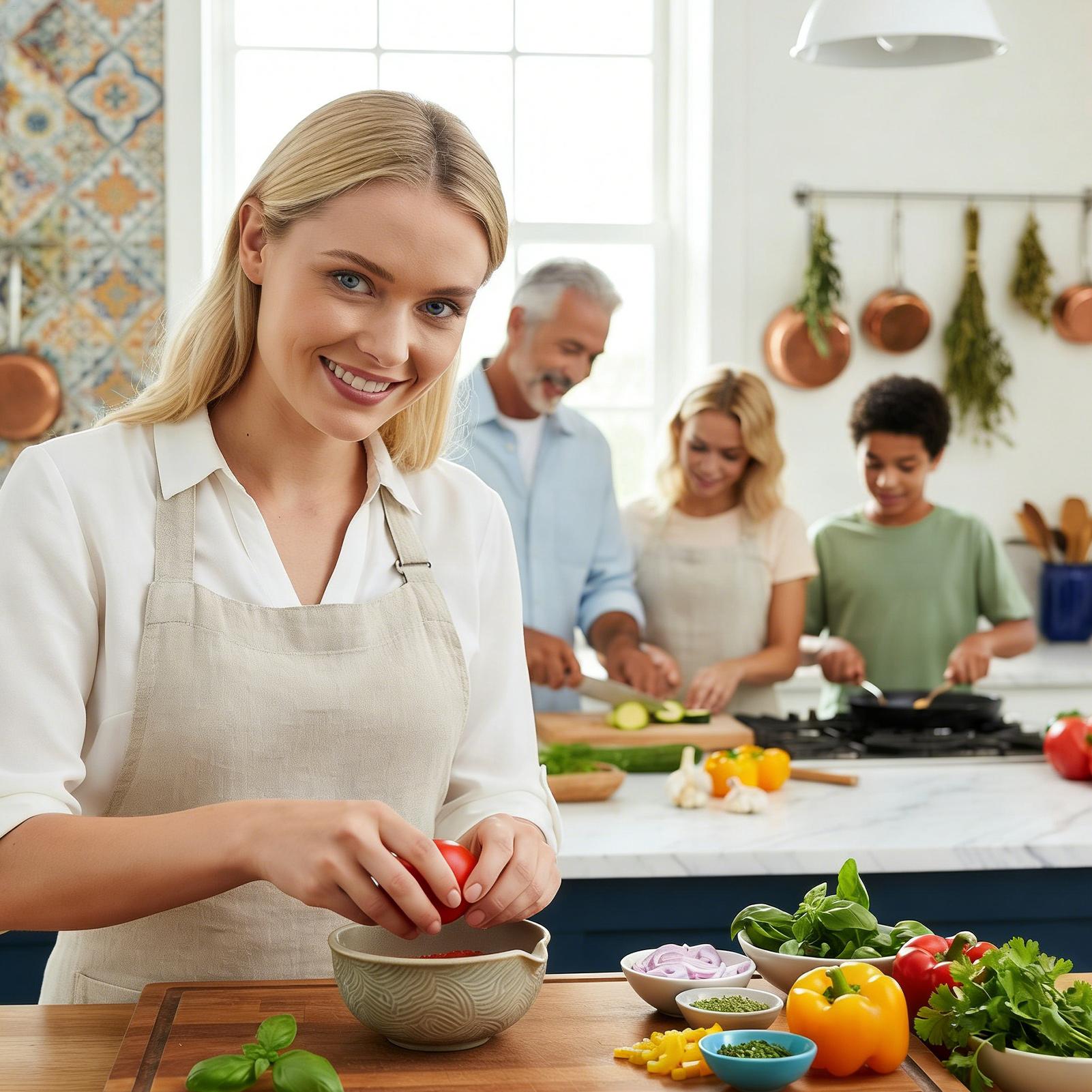 Home Cooking Meal - Rende Plakası Seramik Öğütücü Kase Fırçalı