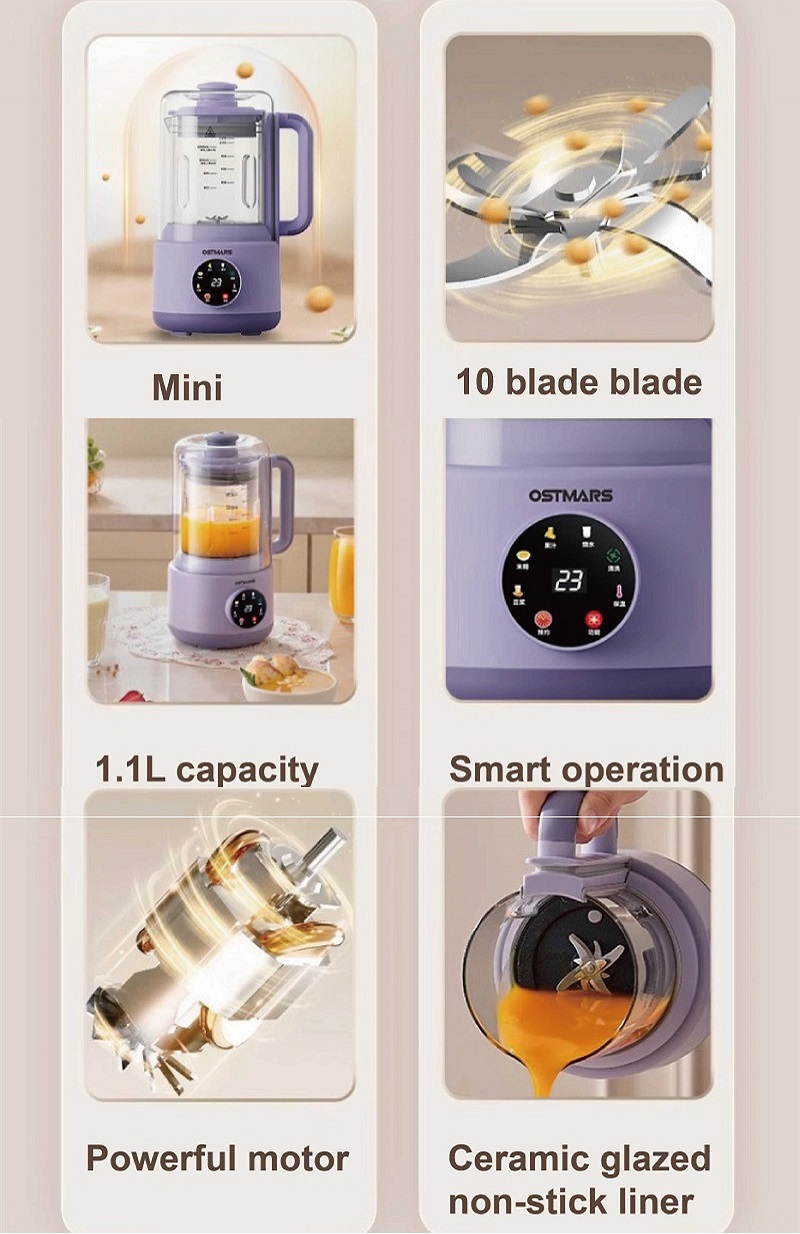 600W Ev Tipi Soya Sütü Makines - Home Cooking Machine incelemesi ve fiyatı