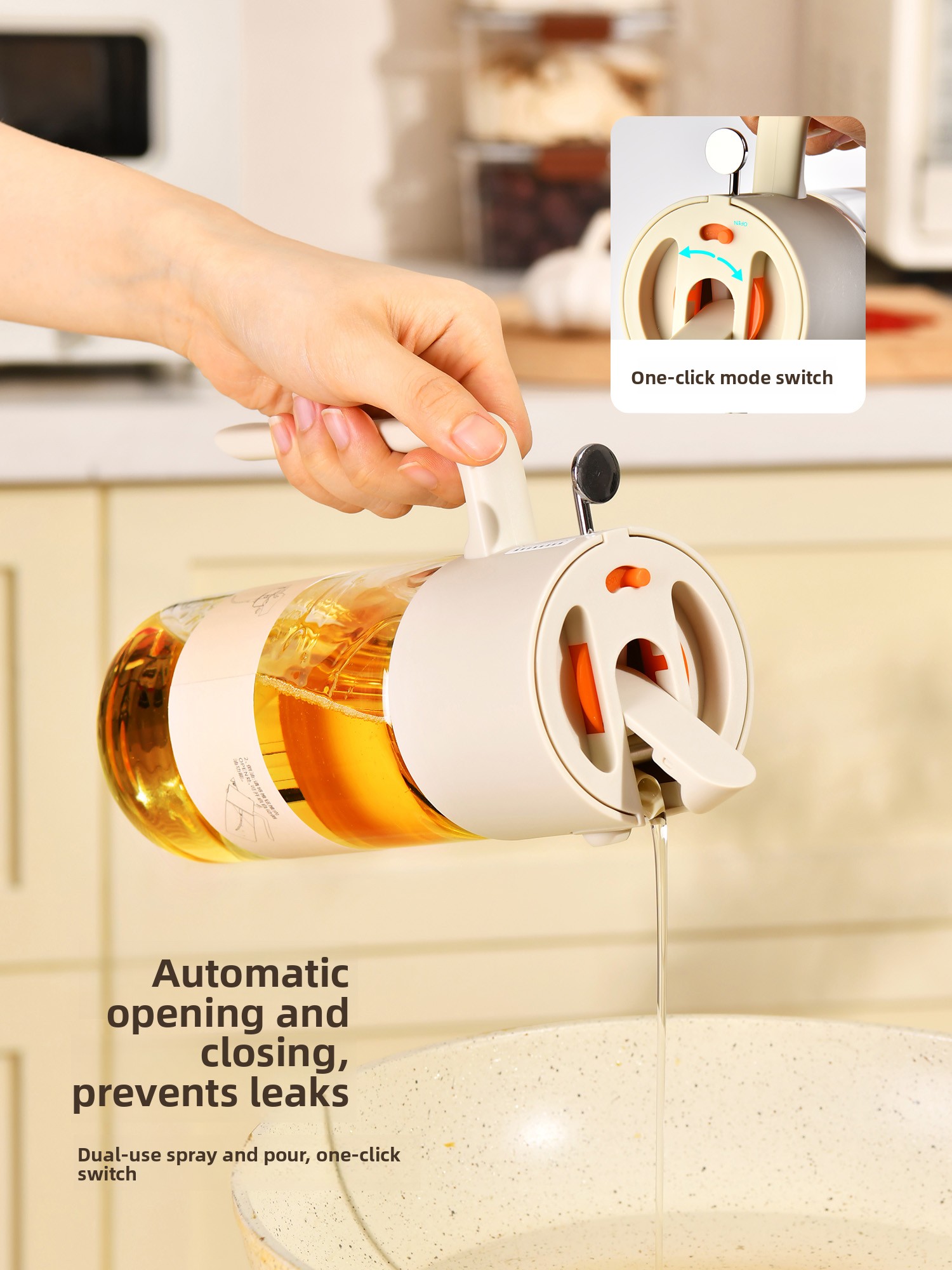 Gıda Sınıfı Cam Yağ Şişesi Mut - Home Cooking Japanese Food incelemesi ve fiyatı