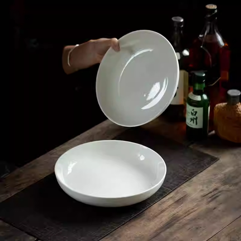 9,6 İnç Beyaz Porselen Derin Y - Home Cooking Meal incelemesi ve fiyatı