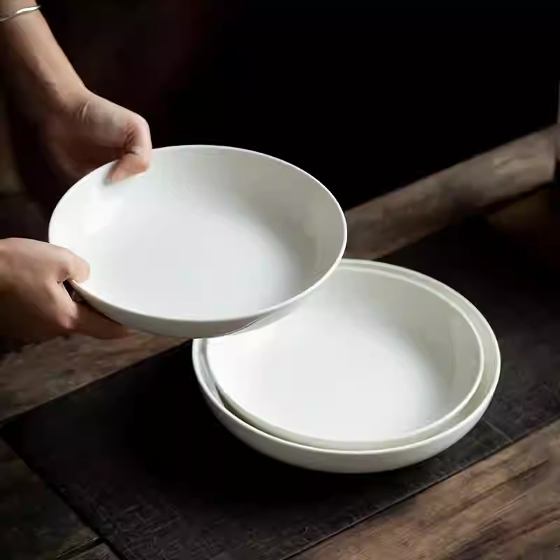 9,6 İnç Beyaz Porselen Derin Y - Home Cooking Meal incelemesi ve fiyatı