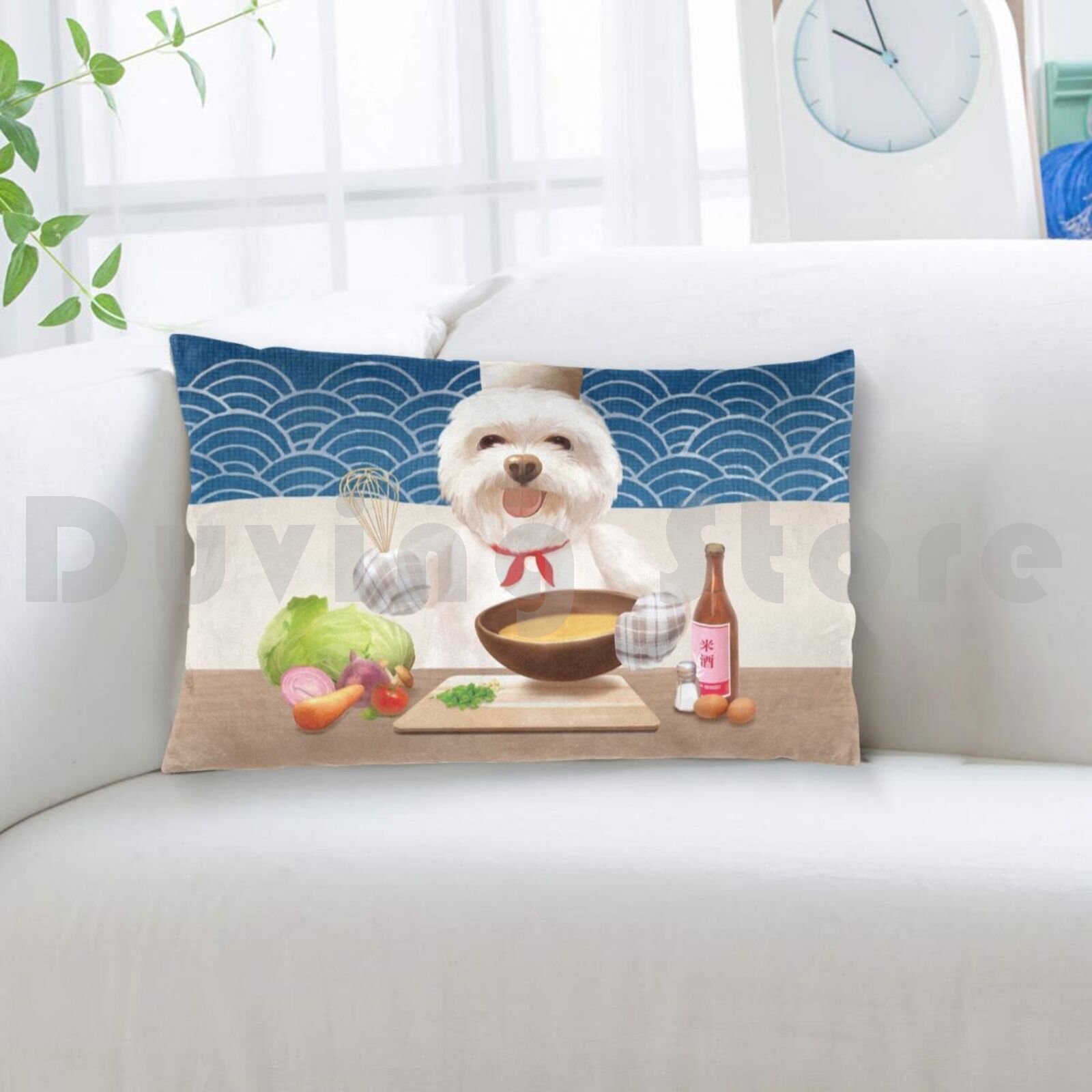 Küçük Şef Yastık Kılıfı Baskıl - Home Cooking For Dogs incelemesi ve fiyatı