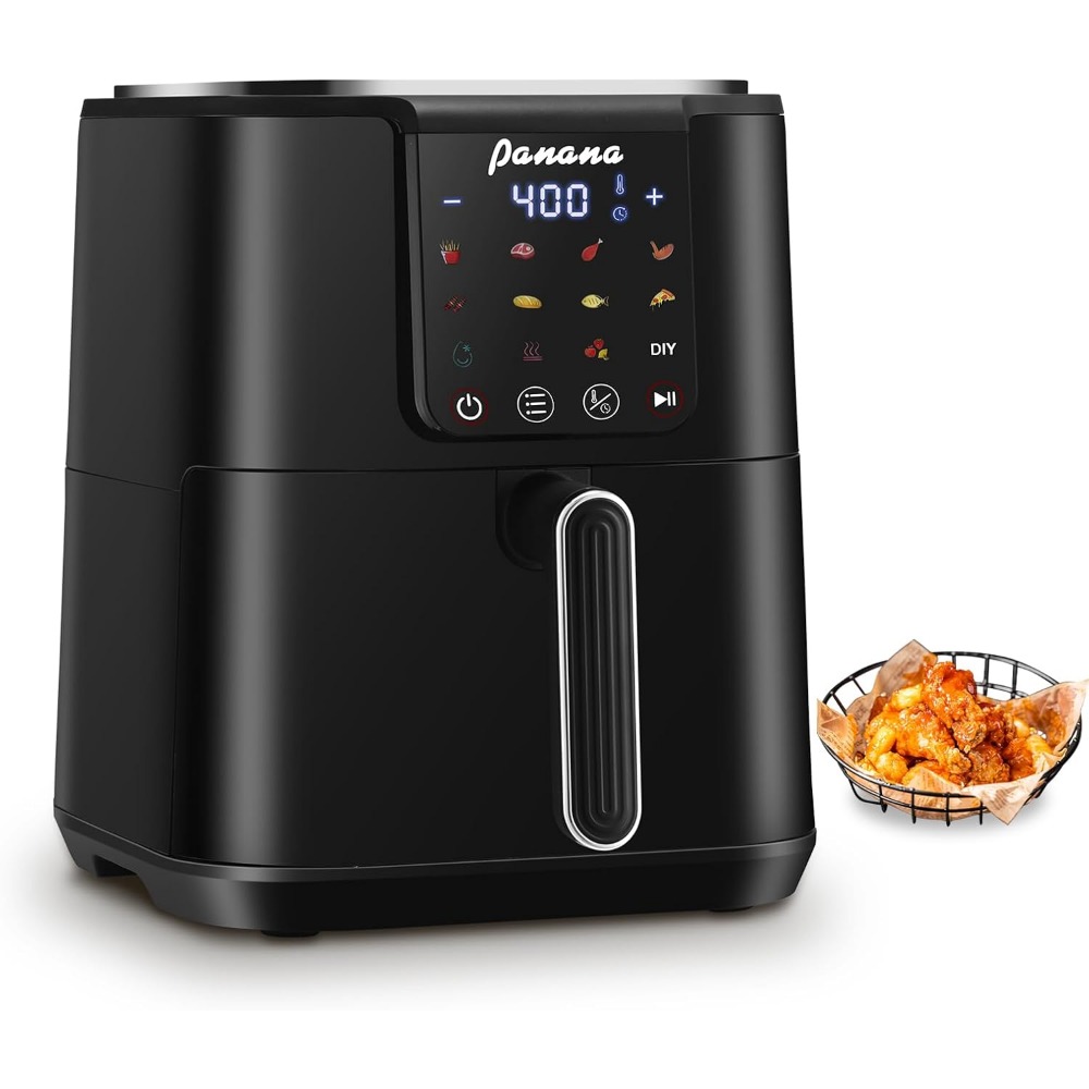 Büyük 6Qt Yağsız Airfryer Fırı - Home Cooking Meal incelemesi ve fiyatı